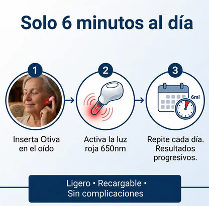 Otiva - Terapia de Luz Roja para el Oído